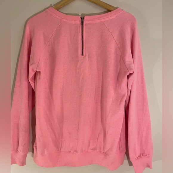 Forever 21 PINK Ms. moustache sweater. Small - Picture 4 of 5